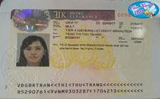Trang đạt visa du học Anh trường De Montfort University